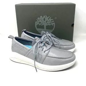 ?MEGA SALE?Timberland Bradstreet Oxford Full Grain Silver 085 0A42G1 TB Men Timberland Bradstreet Ultra Knit Oxford SKU: 9480049 - YouTube main image 4